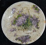 90/1352/Decoupage-Plates-Plate with violets