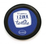 151/1569/Ink pad, inks аnd cleaner-textiles ink-IZINK TEXTILE Made in France dark blue