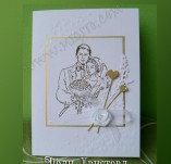 40/1728/Ръчно изработени сватбени картички-Покани и картички ръчно изработени-Сватба 12