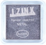 144/2850/Mастила, почистващи средства-Пигментни мастила-IZINK PIGMENT METAL SILVER BLUE