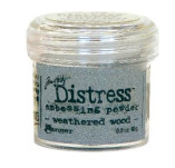 131/3190/Топъл ембосинг пудри и мастила-Пудри за топъл ембосинг-WEATHERED WOOD Distress ПУДРА