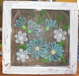 15/498/Panels-Panels with quilling-Frame with cracle quillig