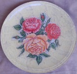90/534/Decoupage-Plates-Plate with roses 2
