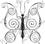 96/590/Скрапбук дизайнерски печати и надписи за картички-Скрапбукинг и миксмедия печати Пеперуди-Печат на пеперуда 17