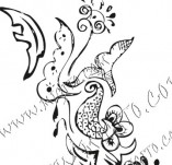 61/631/Скрапбук дизайнерски печати и надписи за картички-Флорални елементи на скрапбукинг и миксмедия печат-23