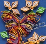 15/72/Panels-Panels with quilling-Butterflies quilling